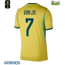 Brasil Vinicius Junior #7 Hjemmedrakt VM 2026 Kortermet